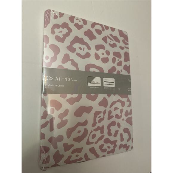 Case for 2022 MacBook Pro Air 13 A2681 NIP Pink/White - Picture 1 of 3